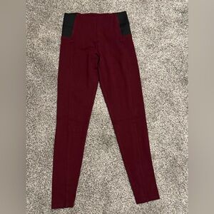 Altar'd State Maroon Leggings